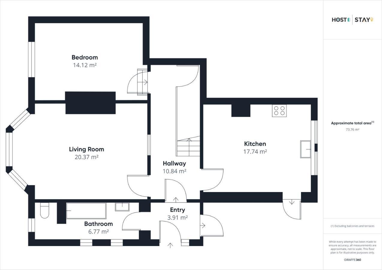 Host & Stay - The Garden Flat 斯卡伯勒 外观 照片